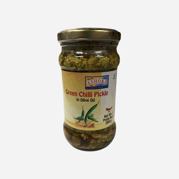 ASHOKA Cornichon au Piment Vert (300g)