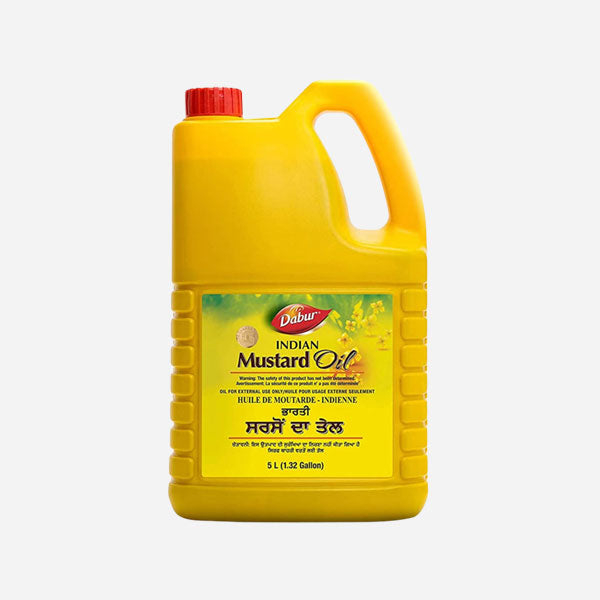 Huile de moutarde Dabur (5L)