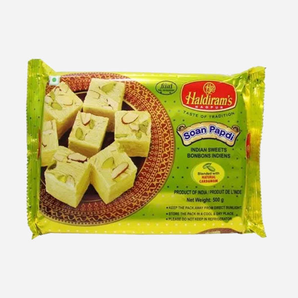 Soan Papdi de Haldiram (500g)