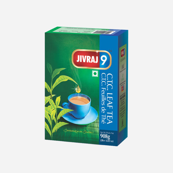 JIVRAJ 9 C.T.C. Thé en feuilles (908g)