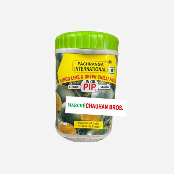 Pachranga International Cornichon Mangue Citron Vert & Piment Vert (800g)