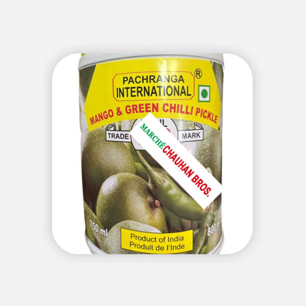 Pachranga International Cornichon Mangue & Piment Vert (800g)