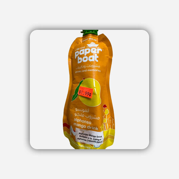 Boisson à la mangue Paper Boat (180 ml)