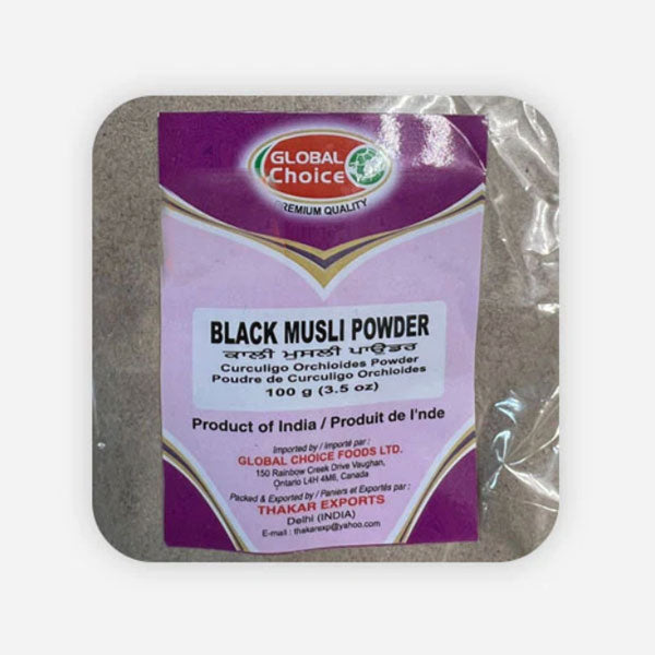 Poudre de musli noir Global Choice (100g)