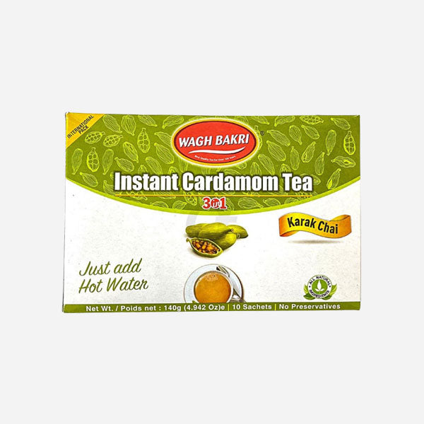 WAGH BAKRI Thé instantané à la cardamome (140g)