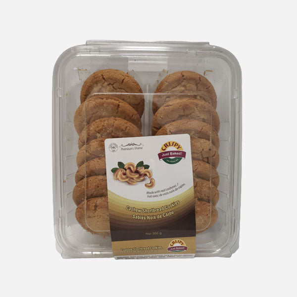 biscuits sablés aux noix de cajou (350g)