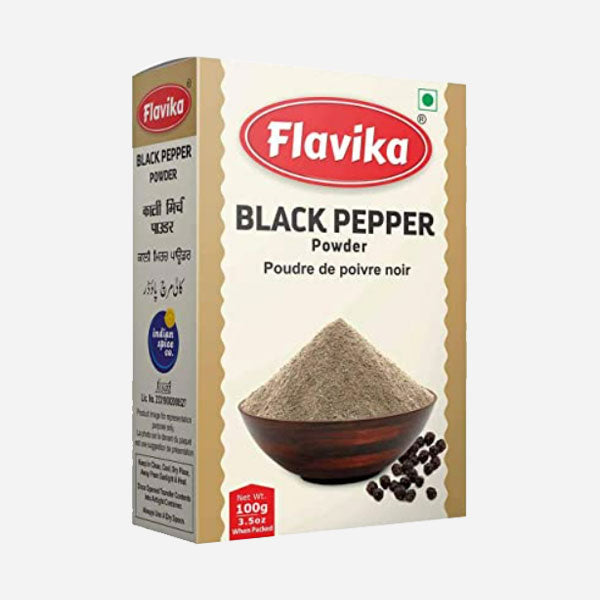 POUDRE DE POIVRE NOIR (FLAVIKA) (100G)