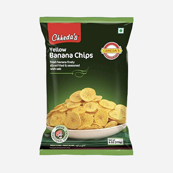 Chips de banane jaune de Chheda (170 g)