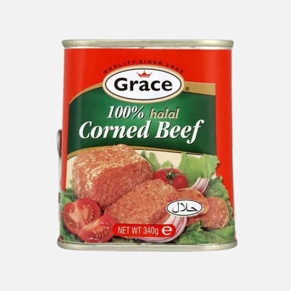 GRACE (CORNED BEEF HALAL) (340G)