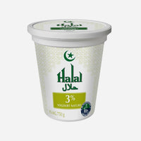 YOGOURT NATURE HALAL (3%) (750G)