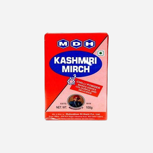 MDH Kashmiri Mirch Poudre de piment moyen piquant (100 g)