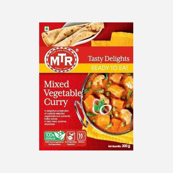 Curry de légumes mélangés MTR (300 g)