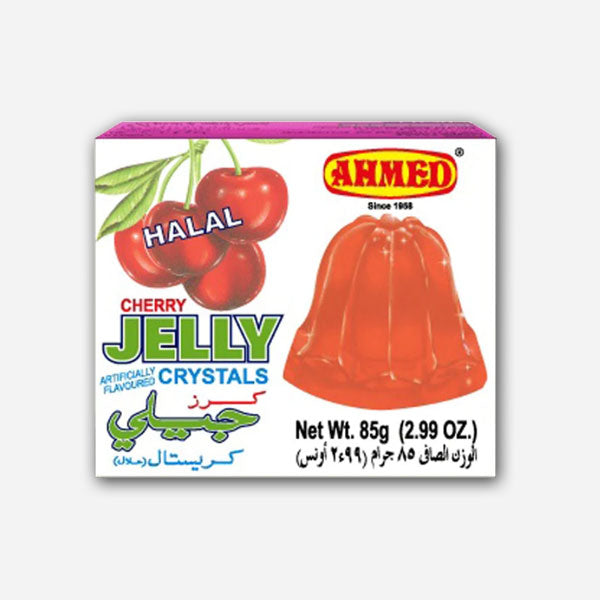 NATIONAL JELLY CRYSTAL ) (CERISE) (85 G)