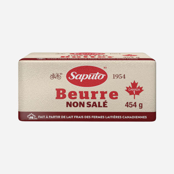 SAPUTO (BEURRE NON SALÉ) (454 G)