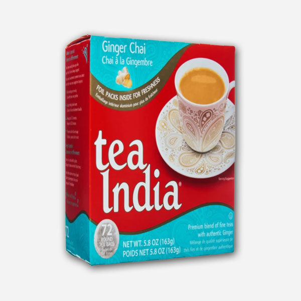 Tea India Gingembre Chai (72 sachets de thé)